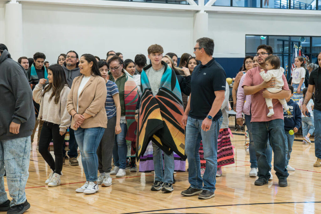 The Forest County Potawatomi Community, family and friends gathered at the Potawatomi Community Center in celebration of the annual Wisnëwéwen Feast/Banquet.